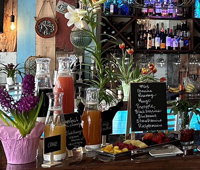 C-level Mimosa Bar brunch in PCB