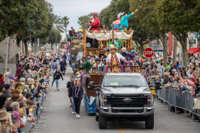 Mardis Gras celebration in Panama City Beach, Florida