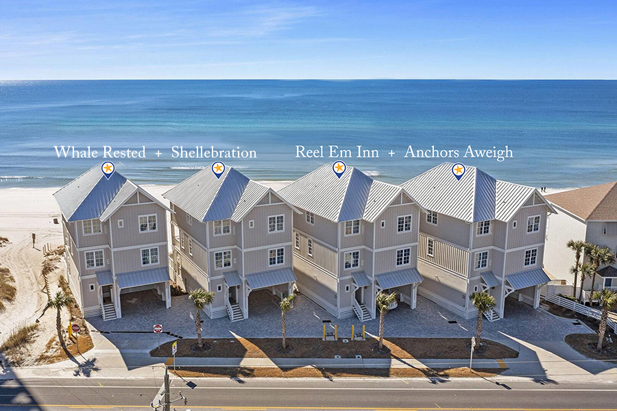 PCB vacation rentals with private pools