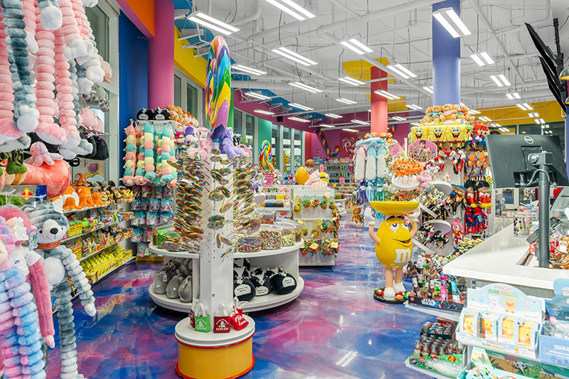 Alvin's Island candy store at the Splash Beach Resort PCB