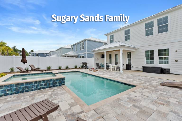 PCB vacation rentals with private pools